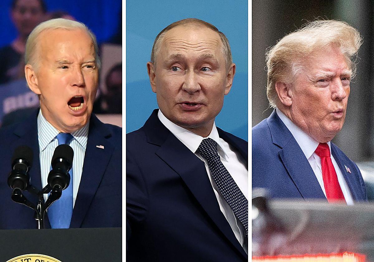 Biden, Putin y Trump