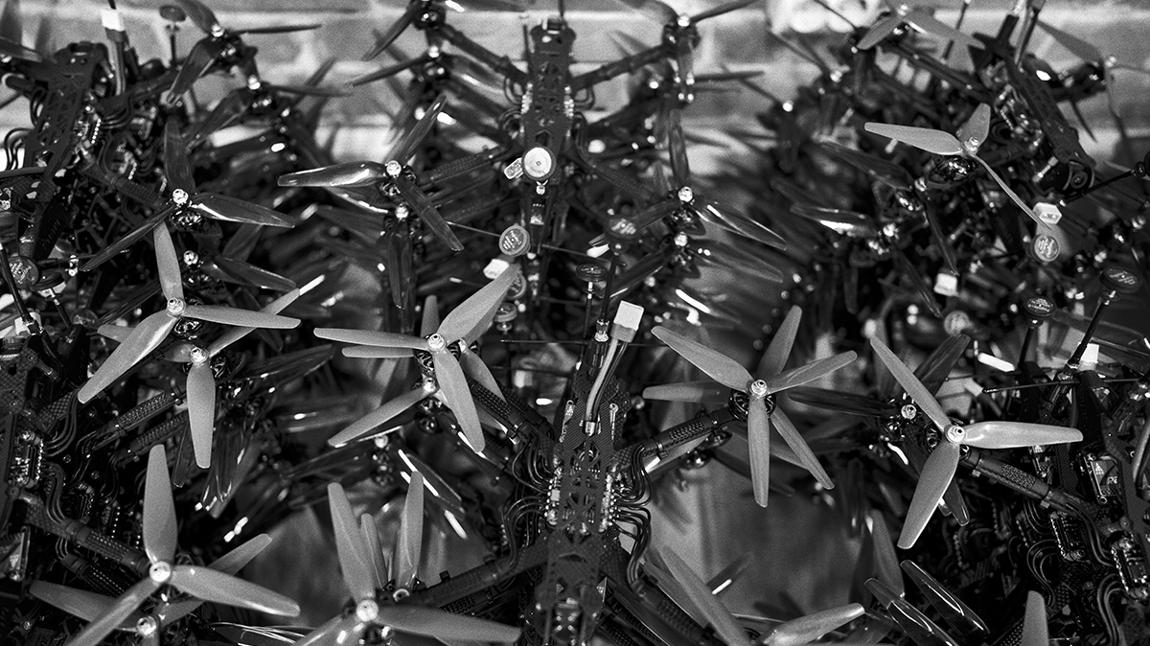 Detalle de drones FPV