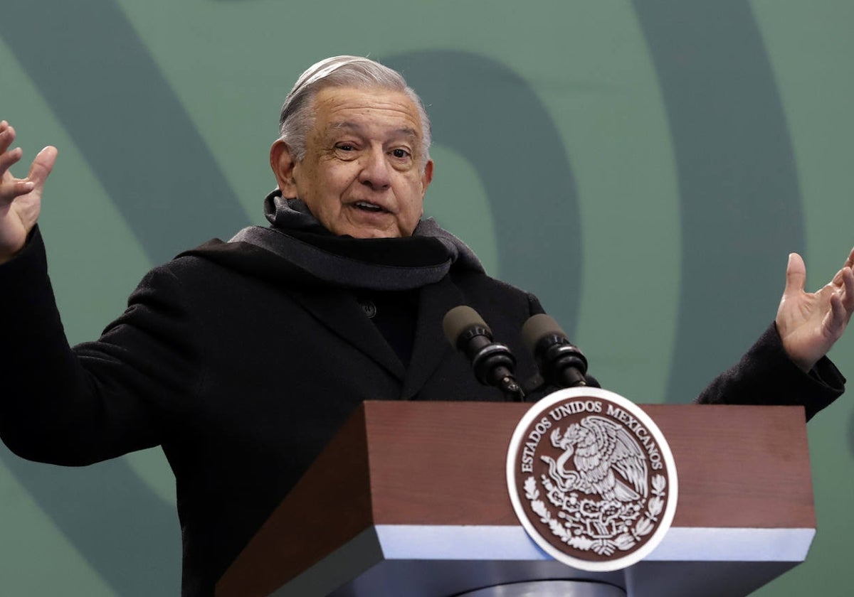 El presidente de México, Andrés Manuel López Obrador