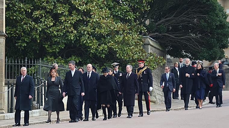 El Rey Carlos III y el Príncipe de Gales, los grandes ausentes en el funeral en recuerdo de Constantino de Grecia