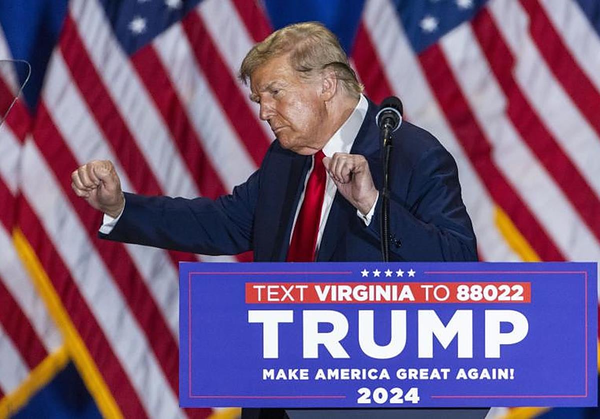 El expresidente estadounidense Donald Trump