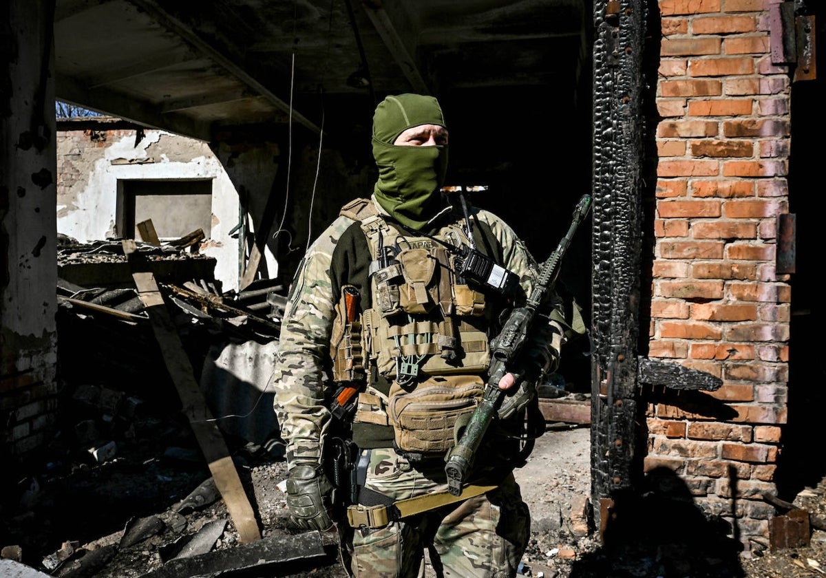La vida en Orikhiv situada cerca de la línea del frente