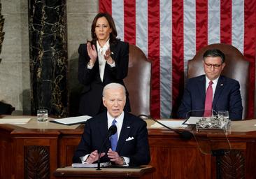 Biden pronuncia un discurso sobre el Estado de la Unión con críticas a Trump, advertencias a Europa y anuncios para Gaza