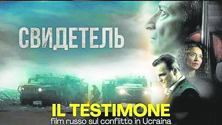 Cartel de 'El Testimonio', la película rusa que recoge la propaganda sobre la guerra en Ucrania