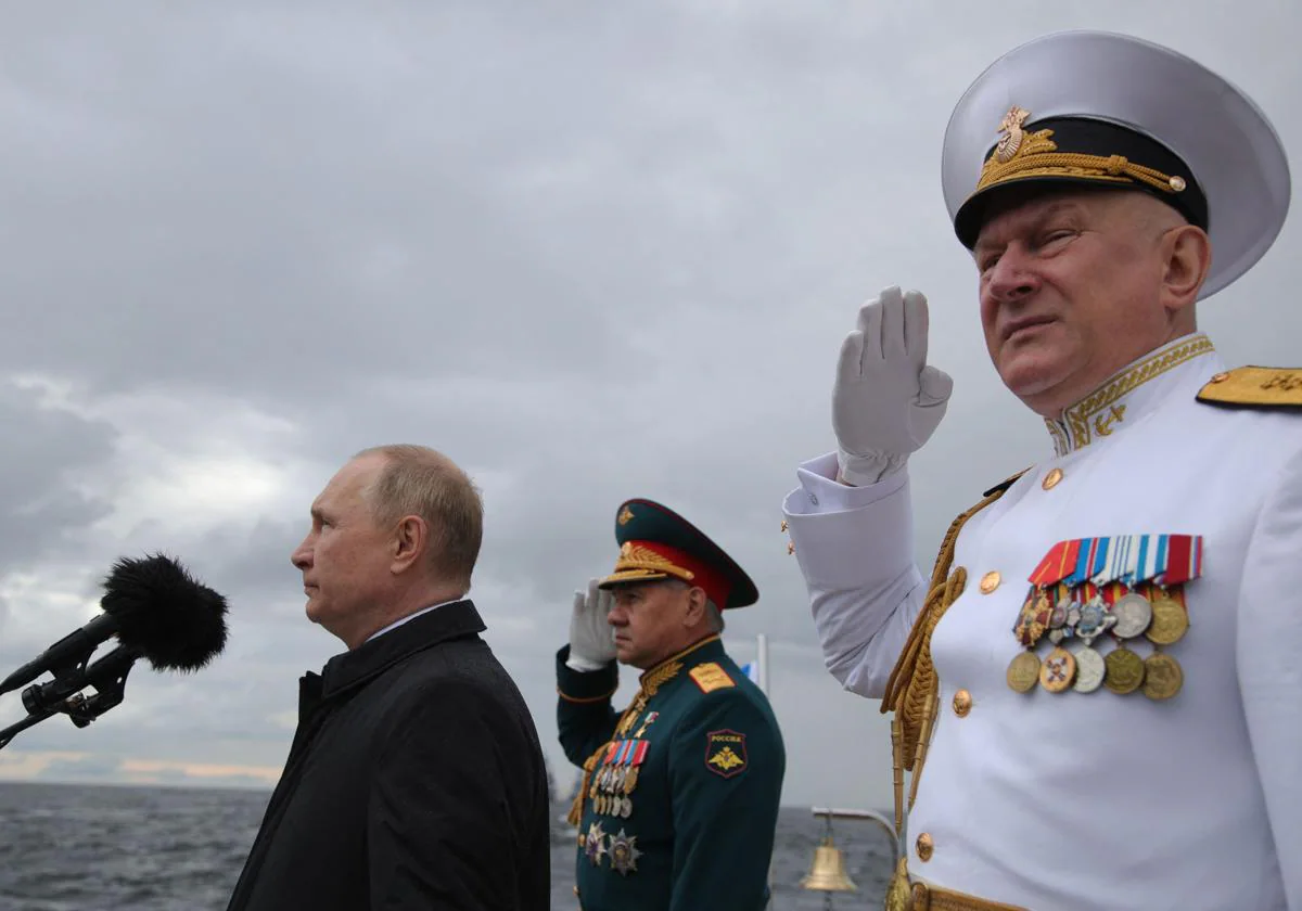 Putin destituye al jefe de la Armada rusa tras los ataques