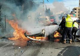 Un ataque israelí contra un automóvil en el sur del Líbano mata a un líder de Hamás