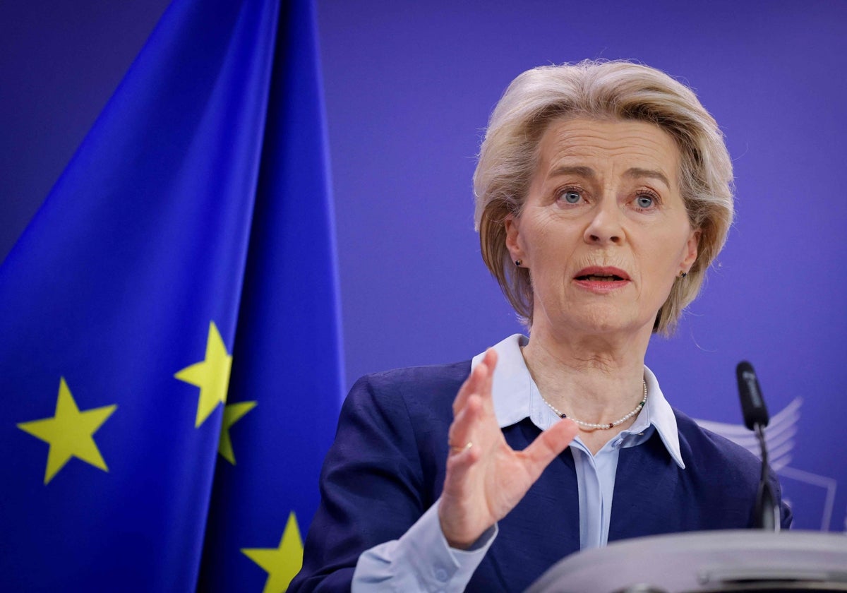 Ursula Von der leyen, presidenta de la Comisión Europea