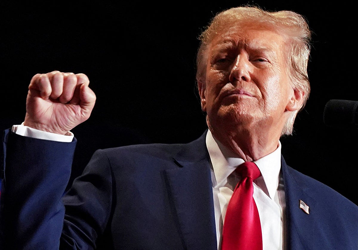 El expresidente de Estados Unidos Donald Trump