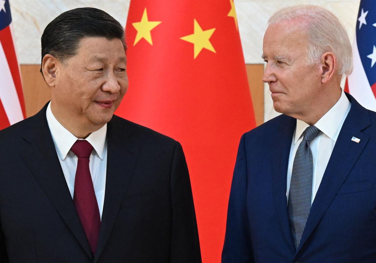 Xi Jinping y Joe Biden en una imagen de archivo