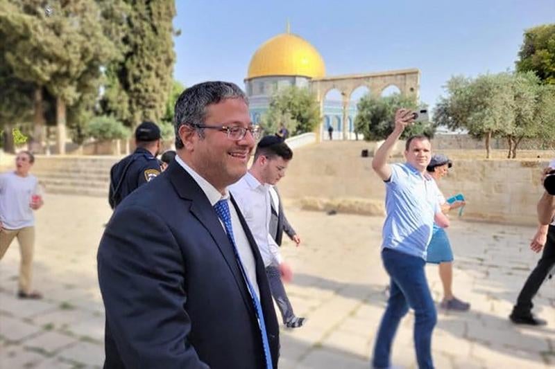 La inteligencia israelí describió un complot para asesinar al ministro de seguridad nacional.