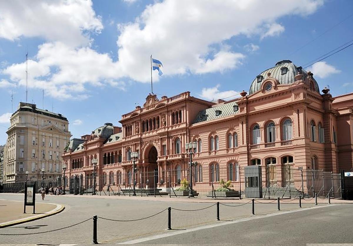 Imagen de archivo de la Casa Rosada