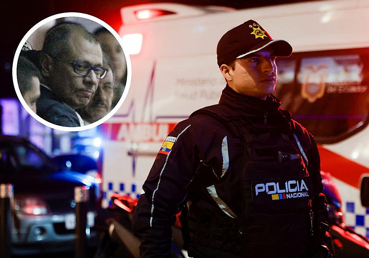 La Policía de Ecuador entra en la embajada de México y captura al exvicepresidente Jorge Glas