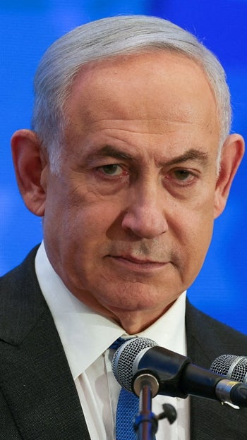 El primer ministro israelí, Benjamín Netanyahu