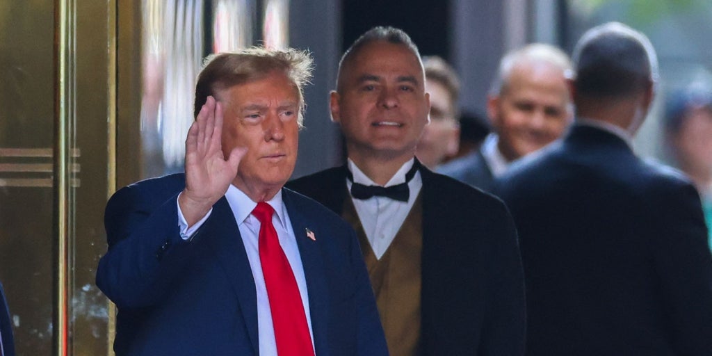 Máxima expectación en Manhattan ante la llegada de Trump a los tribunales en el primer caso penal en su contra