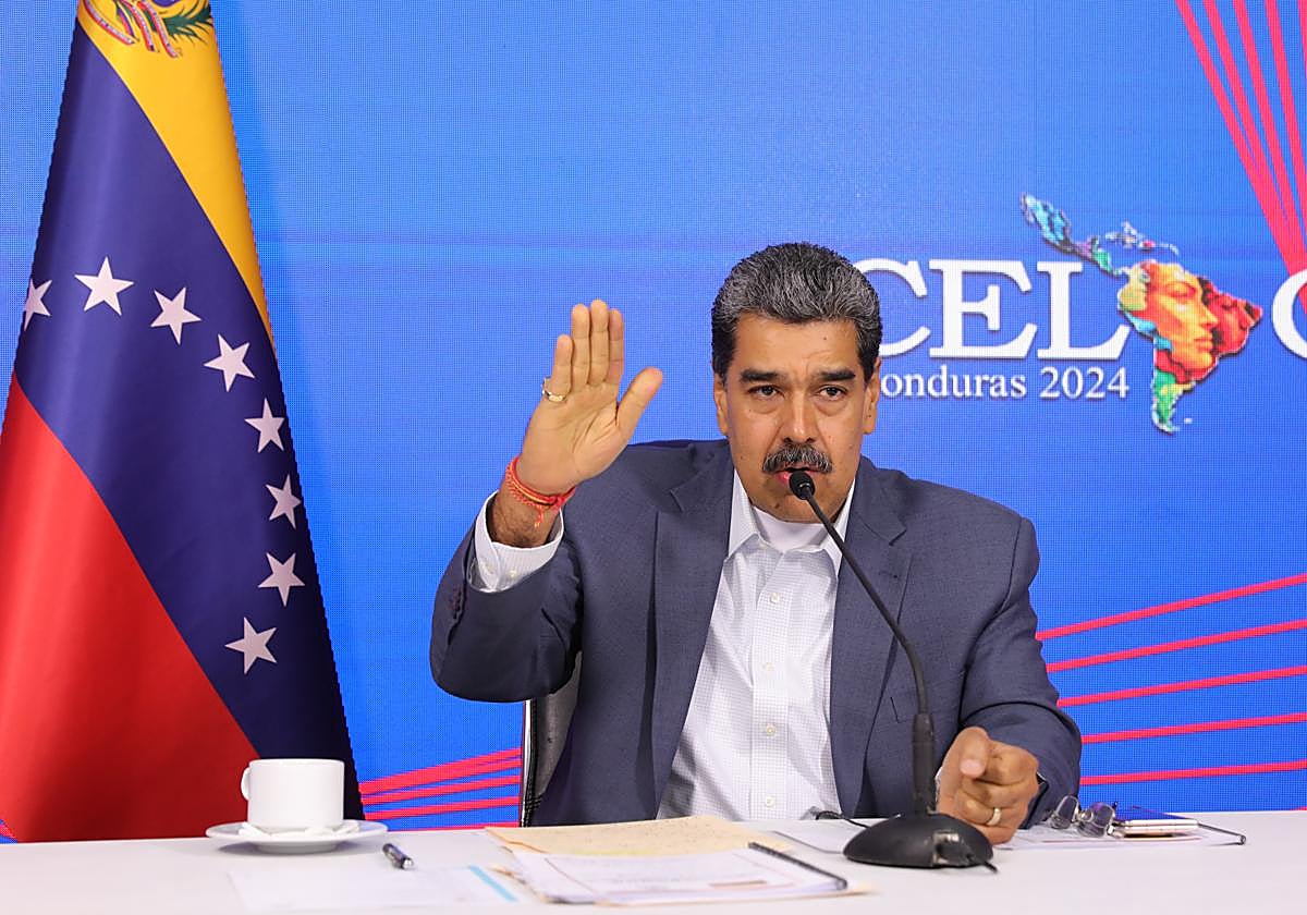 El presidente de Venezuela, Nicolás Maduro