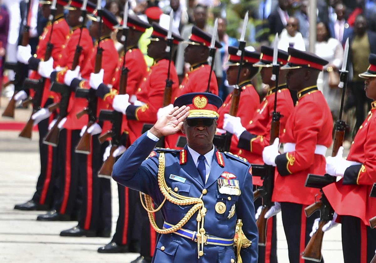 El jefe de las Fuerzas Armadas de Kenia, Francis Ogolla