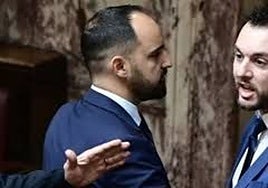 Un diputado neonazi griego detenido tras golpear en la cara a otro diputado durante un debate parlamentario