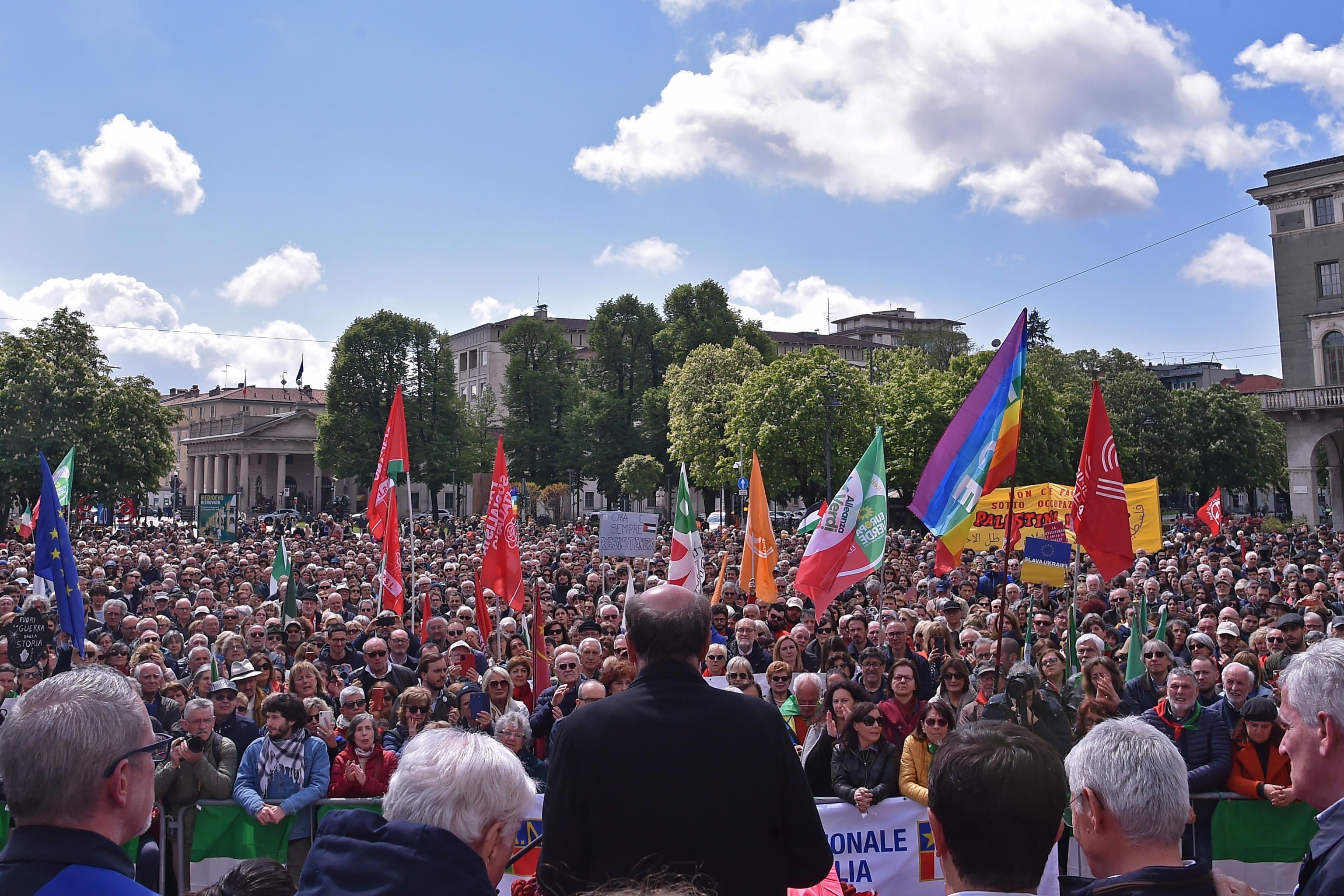  Conmemoración del 79° Día de la Liberación en Italia en Roma