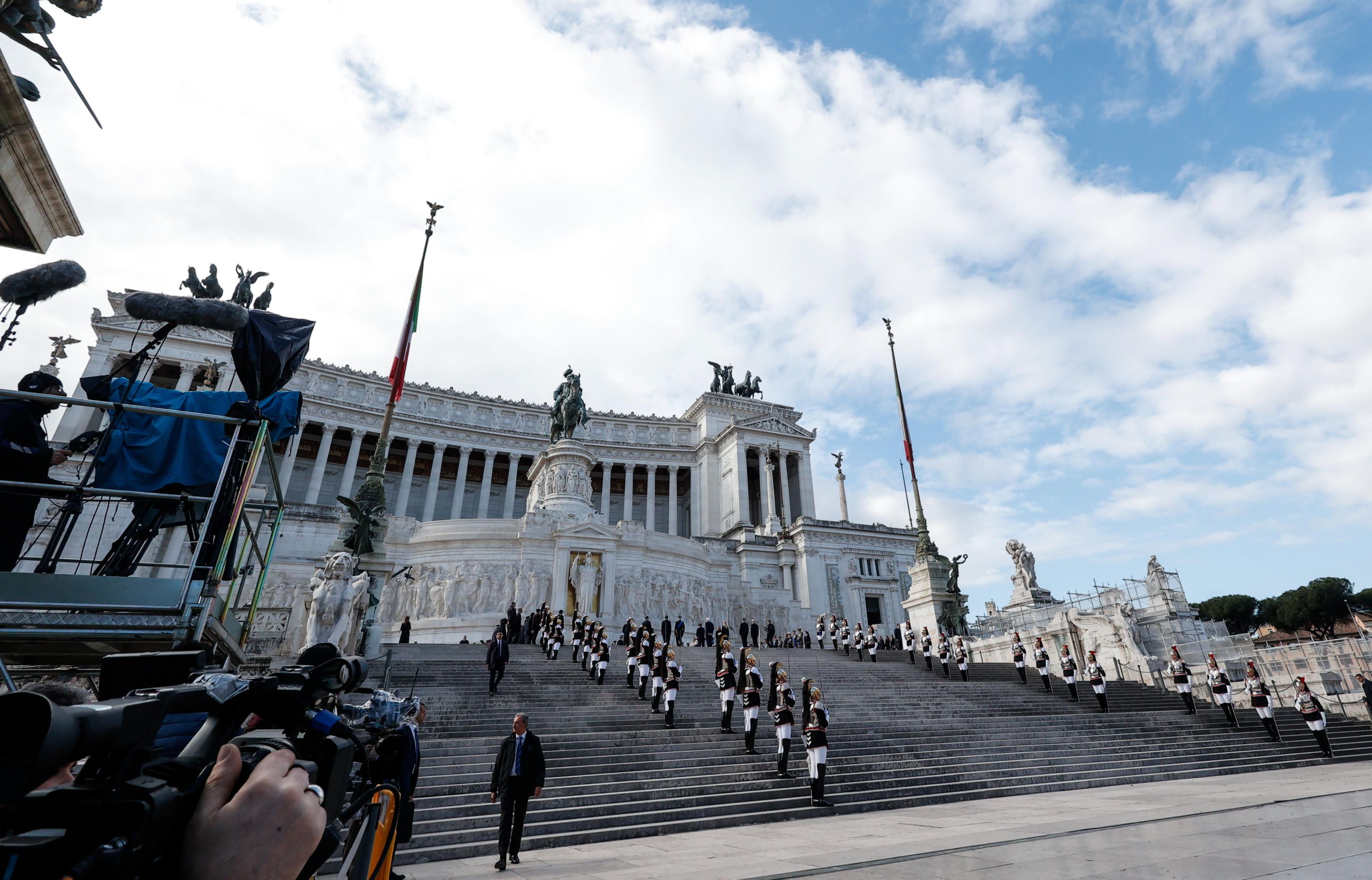 Conmemoración del 79° Día de la Liberación en Italia