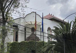 Unos ladrones asaltan un edificio que alberga la oficina comercial de la Embajada de España en México