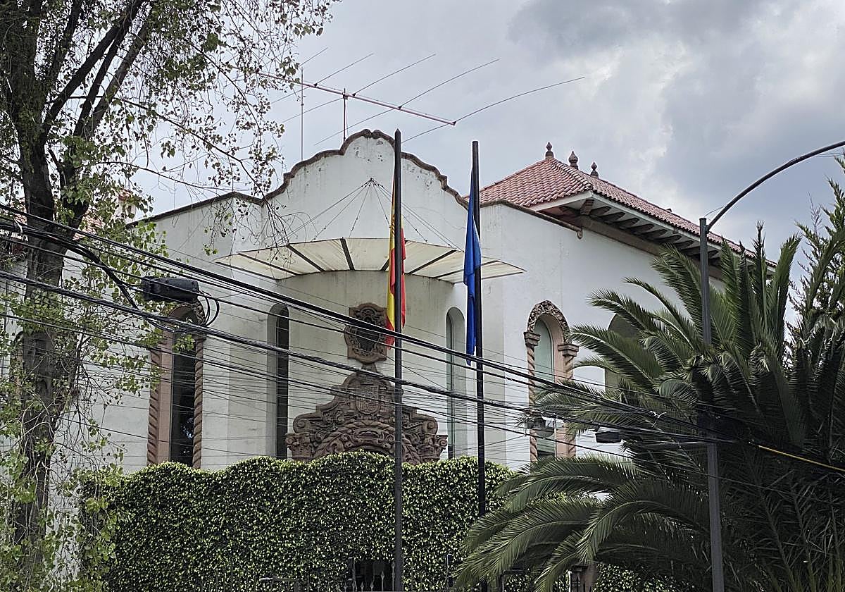 La embajada de España en México