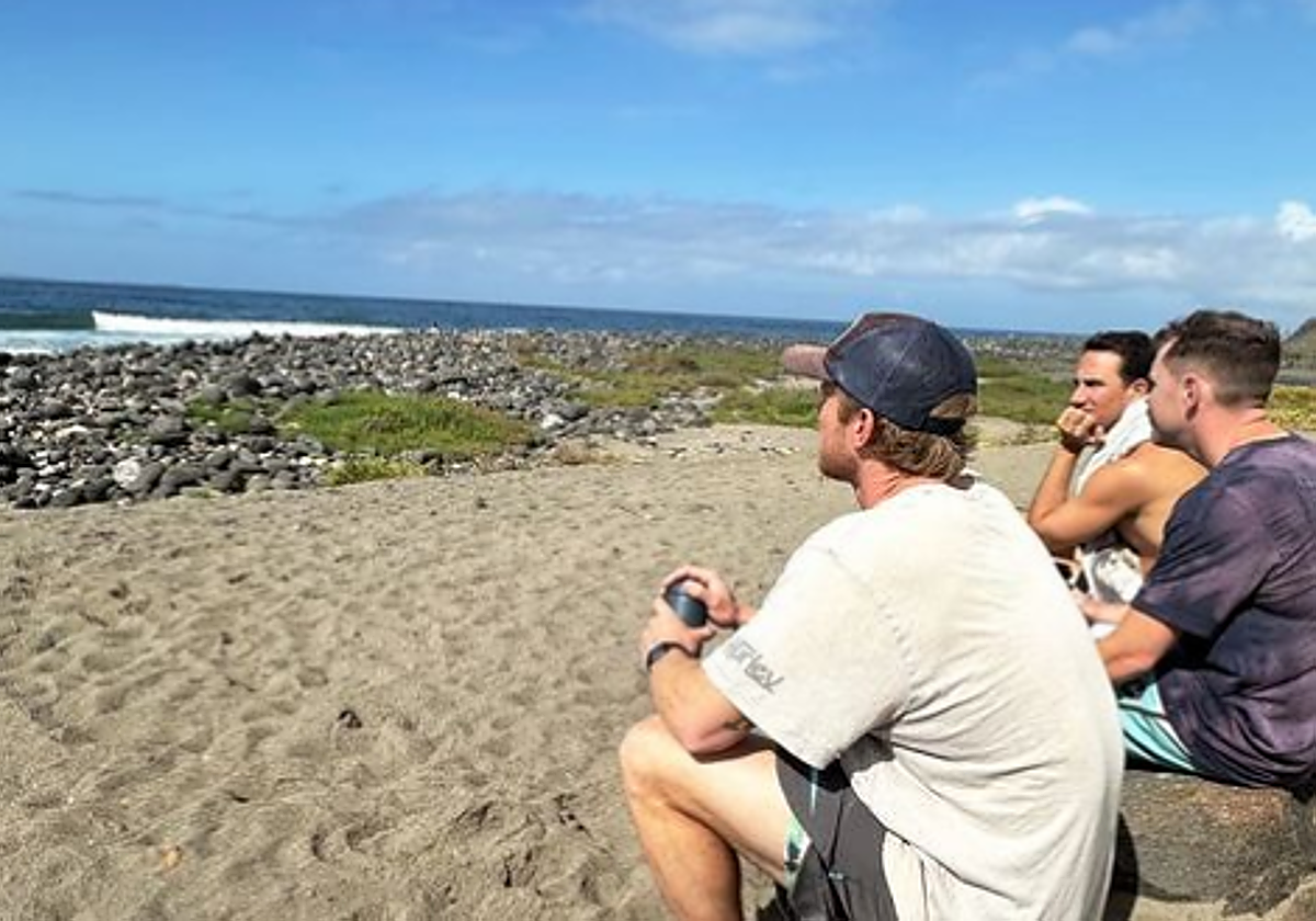 Una de las fotografías compartidas por los jóvenes.