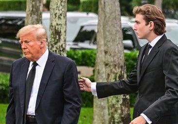 Barron, el hijo menor de Trump representará a Florida en la convención republicana