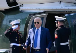 Biden llega a Chicago para un acto de captación de fondos