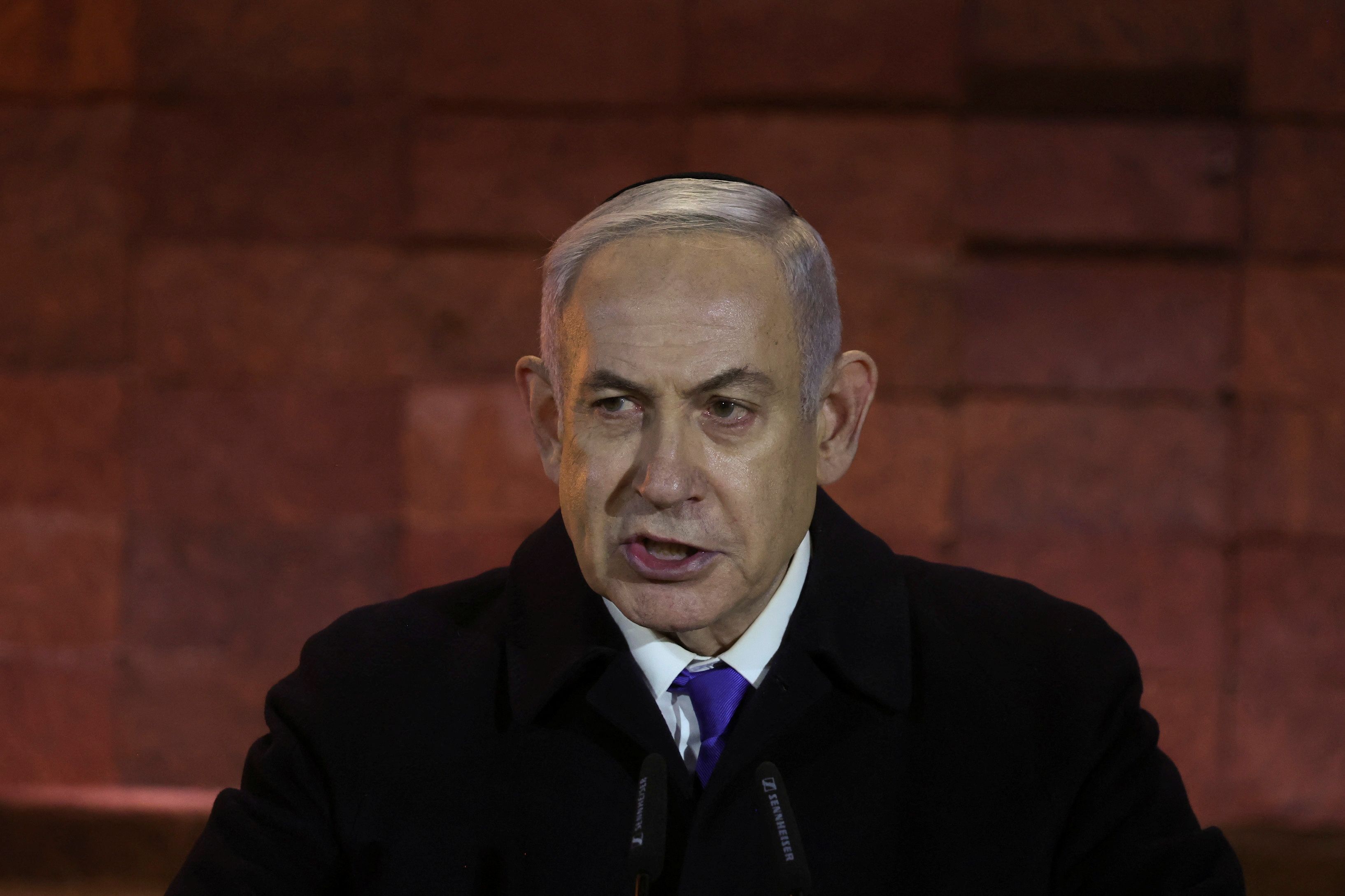 El primer ministro israelí, Benjamin Netanyahu