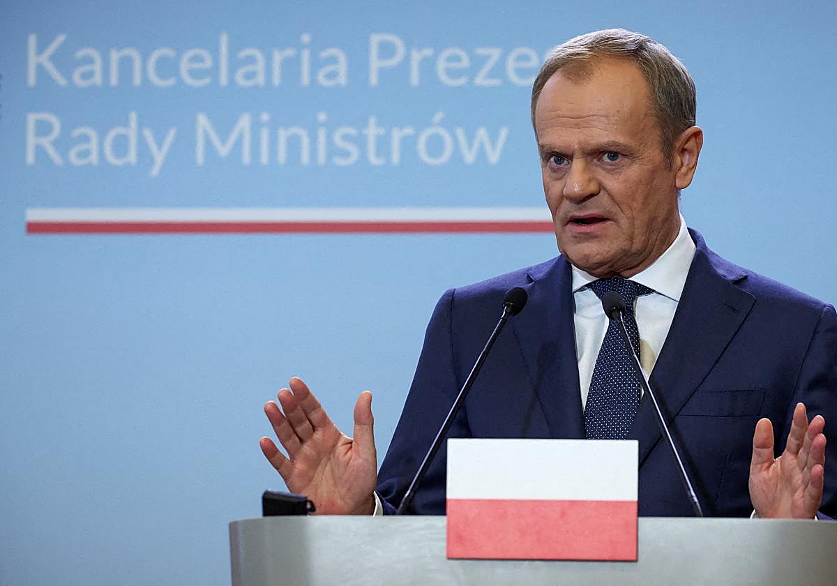 El primer ministro de Polonia, Donald Tusk