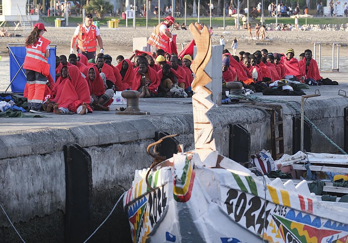 Un rescate de Salvamento Marítimo en una imagen de archivo