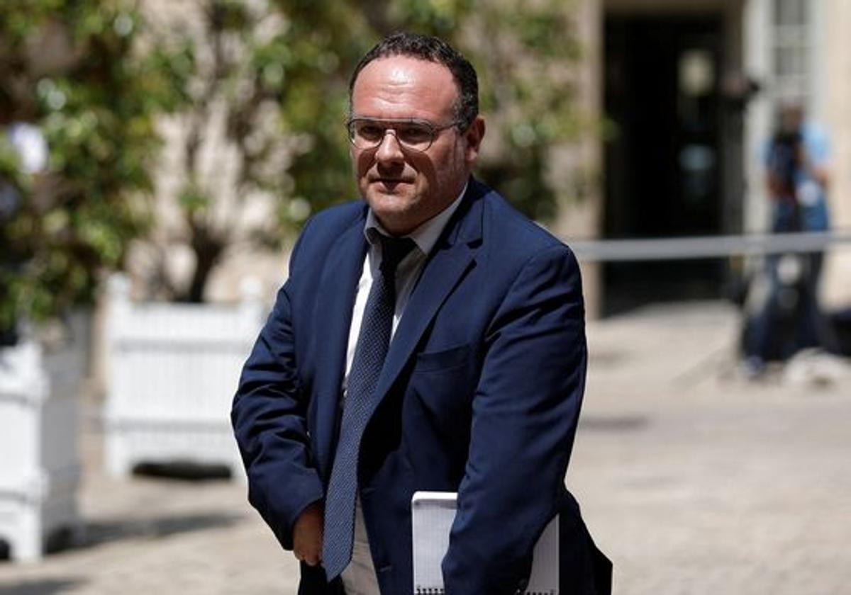 El diputado y exministro de Macron, Damien Abad