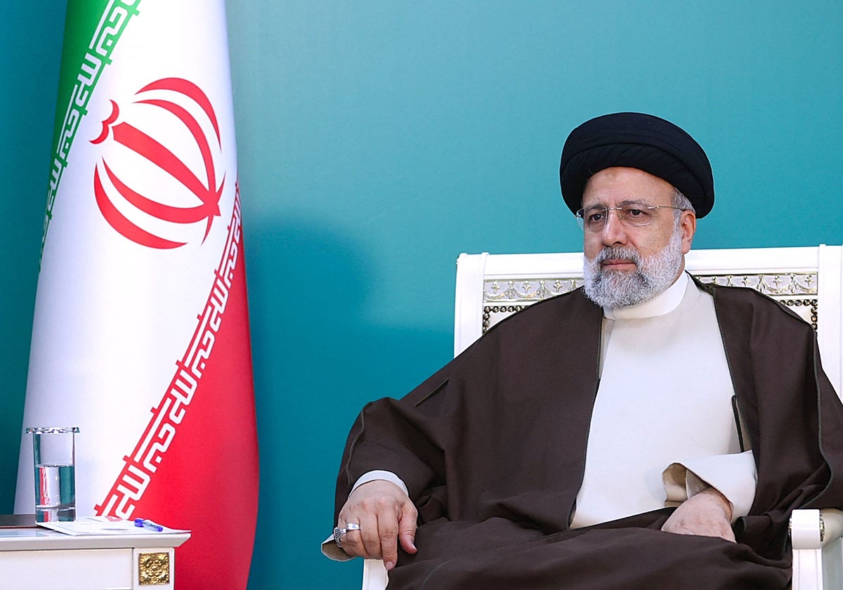 El presidente de Irán, Ebrahim Raisi
