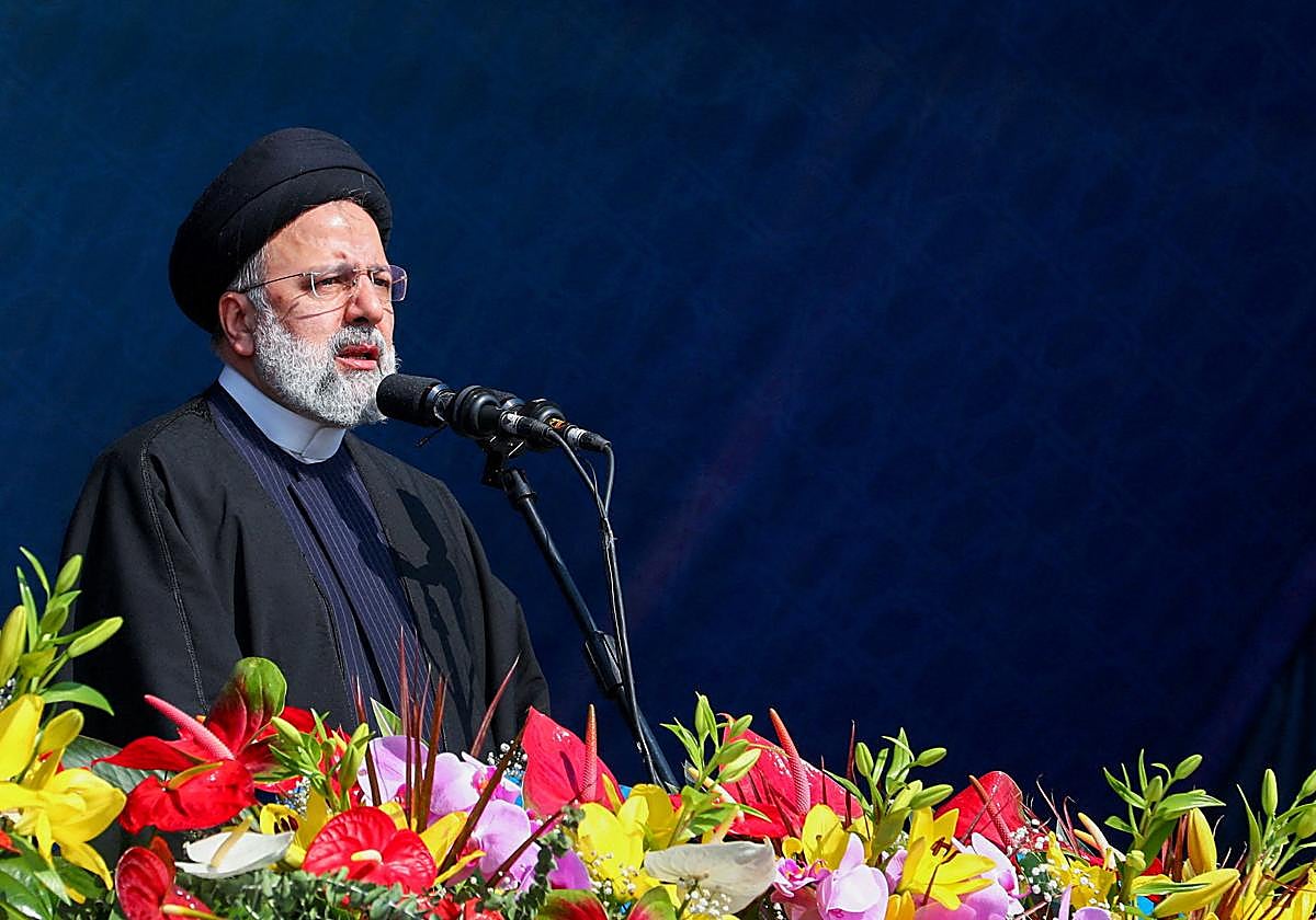 Ebrahim Raisi en una imagen de archivo.