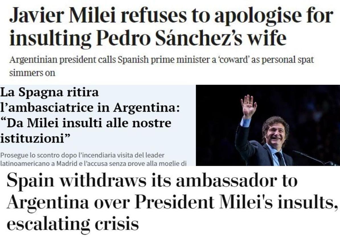 La prensa internacional se hace eco del conflicto entre España y Argentina