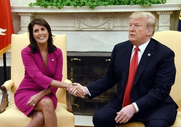 Trump invita a su equipo a la excandidata republicana Nikki Haley