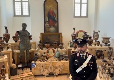 Italia recupera 600 obras de su patrimonio artístico que fueron robadas y llevadas a Estados Unidos