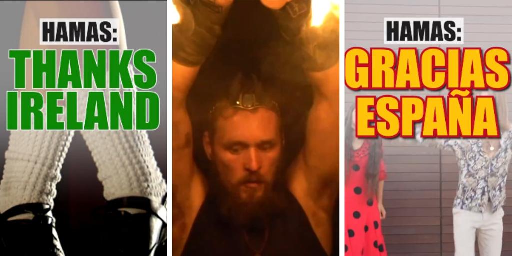 Bailes celtas y fuego, el vídeo con lo que Israel critica hacia Irlanda y Noruega por el reconocimiento de Palestina como estado