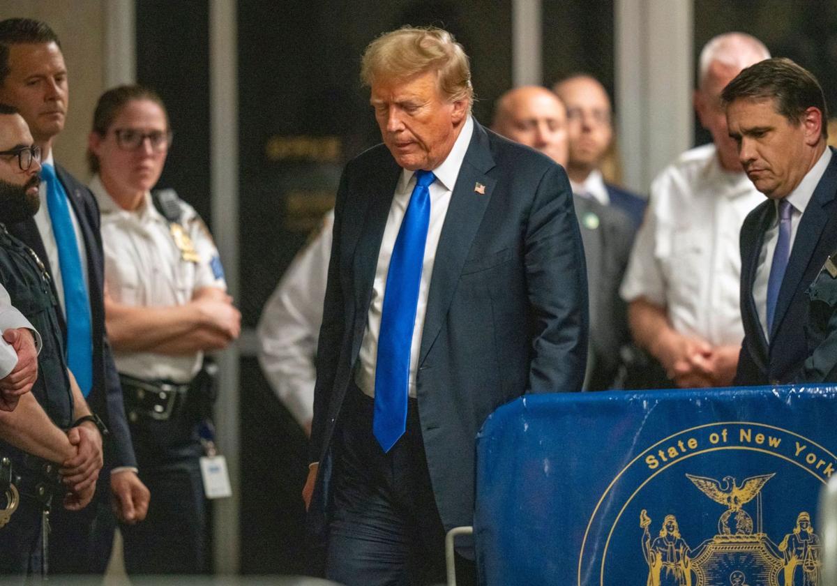 El ex presidente estadounidense y candidato presidencial republicano Donald Trump
