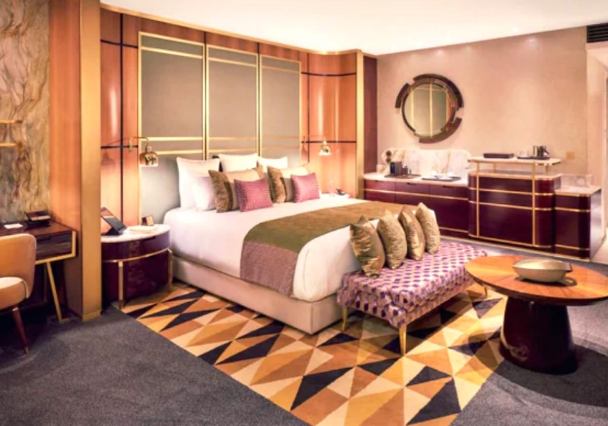 Una de las suites del Royal Mansour Casablanca