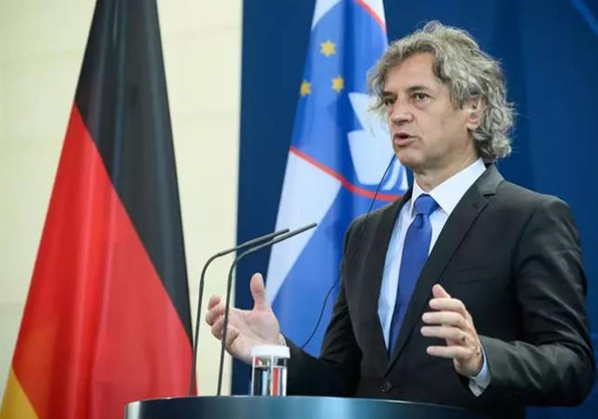 El primer ministro de Eslovenia, Robert Golob