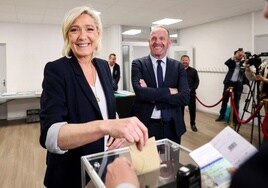 En Francia, la derecha radical de Le Pen tiene más votos que todas las izquierdas juntas