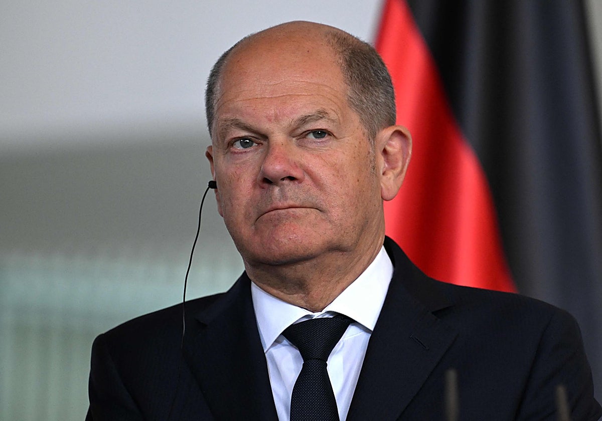 El canciller alemán Olaf Scholz