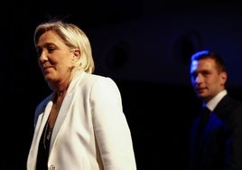 Le Pen consigue el apoyo del presidente del partido de la derecha tradicional, abriendo una crisis histórica del conservadurismo francés