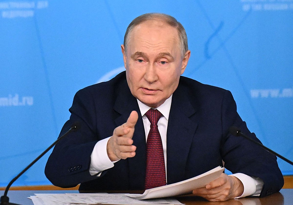 El presidente de Rusia, Vladimir Putin