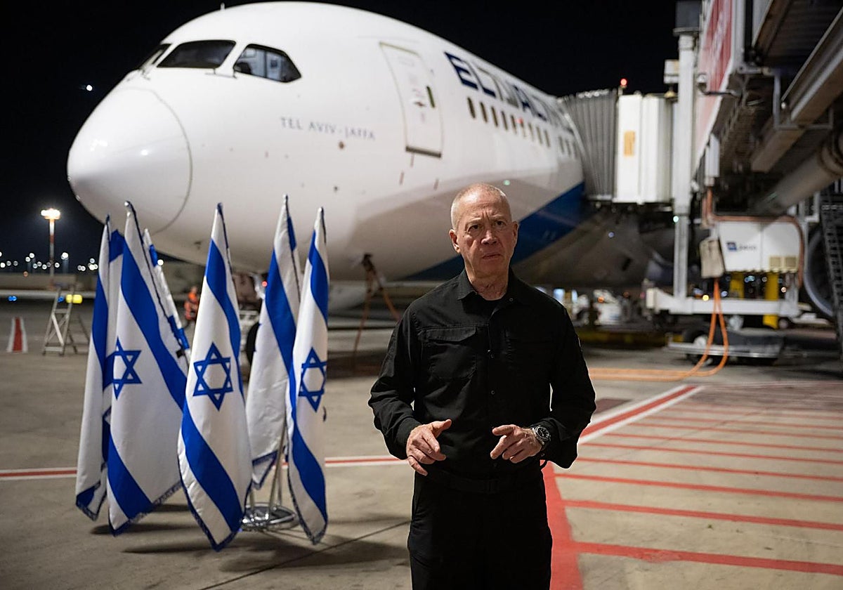 El ministro de Defensa israelí viaja a EEUU para debatir el desarrollo de la guerra