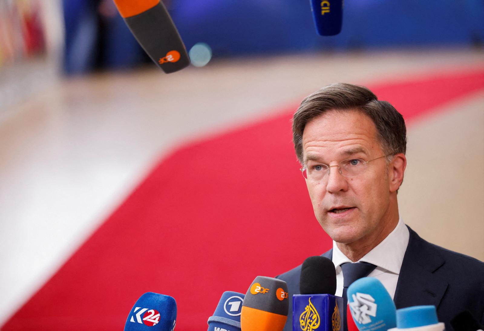 El primer ministro holandés, Mark Rutte