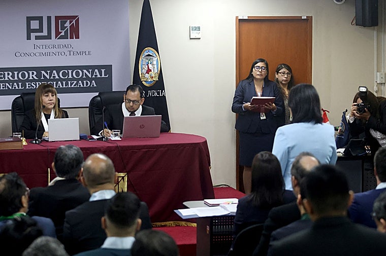 Keiko Fujimori omparece ante el tribunal