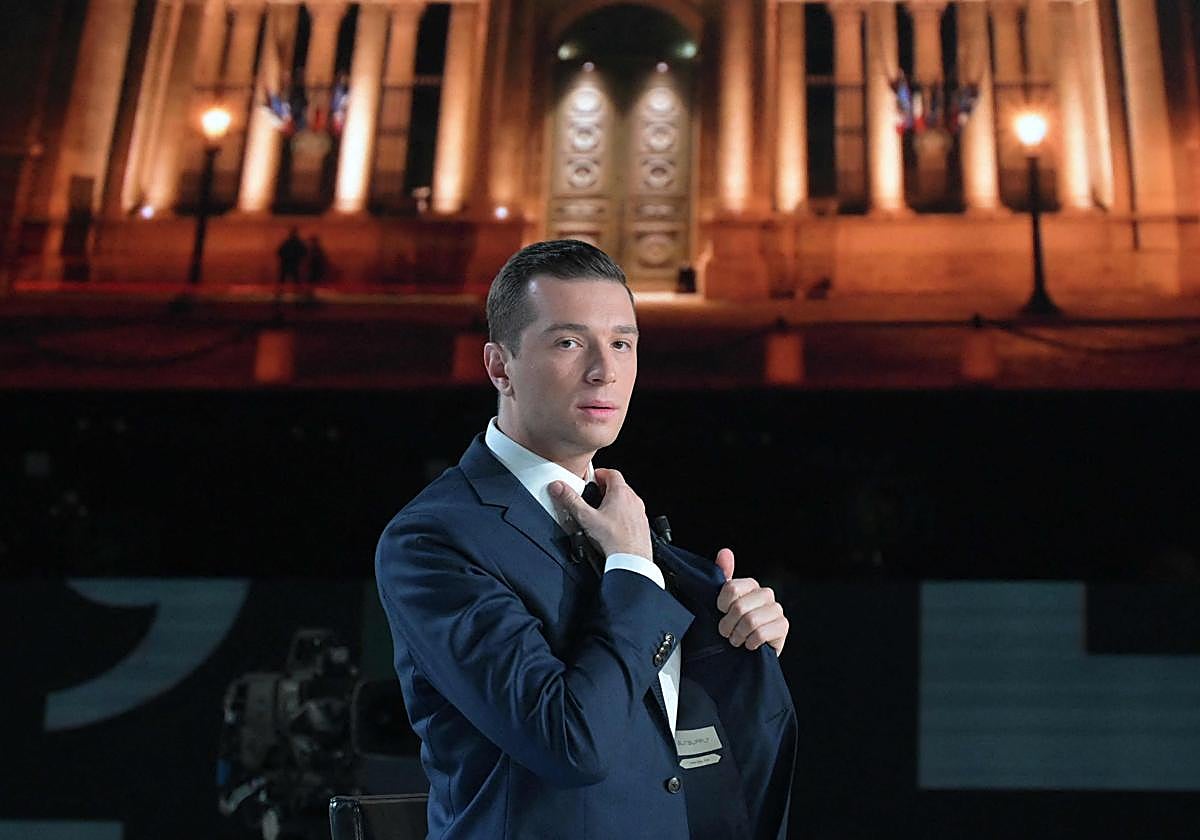 Joan Bardella, líder de Agrupación Nacional