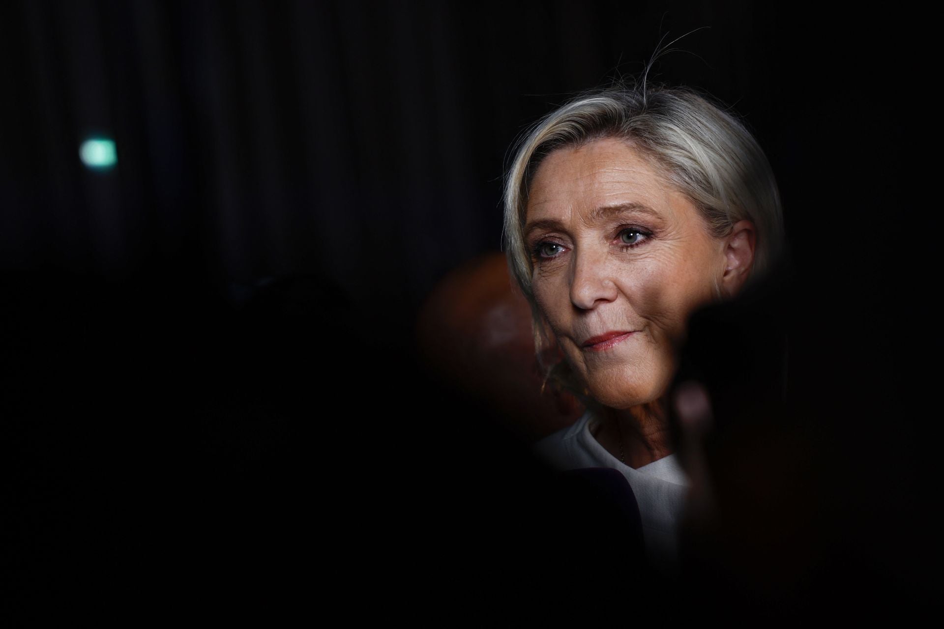 Marine Le Pen, este pasado domingo tras la segunda vuelta de las legislativas francesas